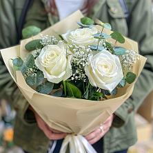 Букет цветов из:  Розы в Ловлинской