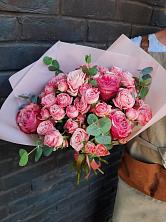 Букет цветов из:  Розы в Ловлинской